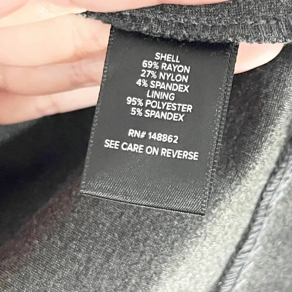 Torrid Studio Gray One Button Business Casual Blazer Jacket Women's Plus Size 4X - Picture 5 of 6